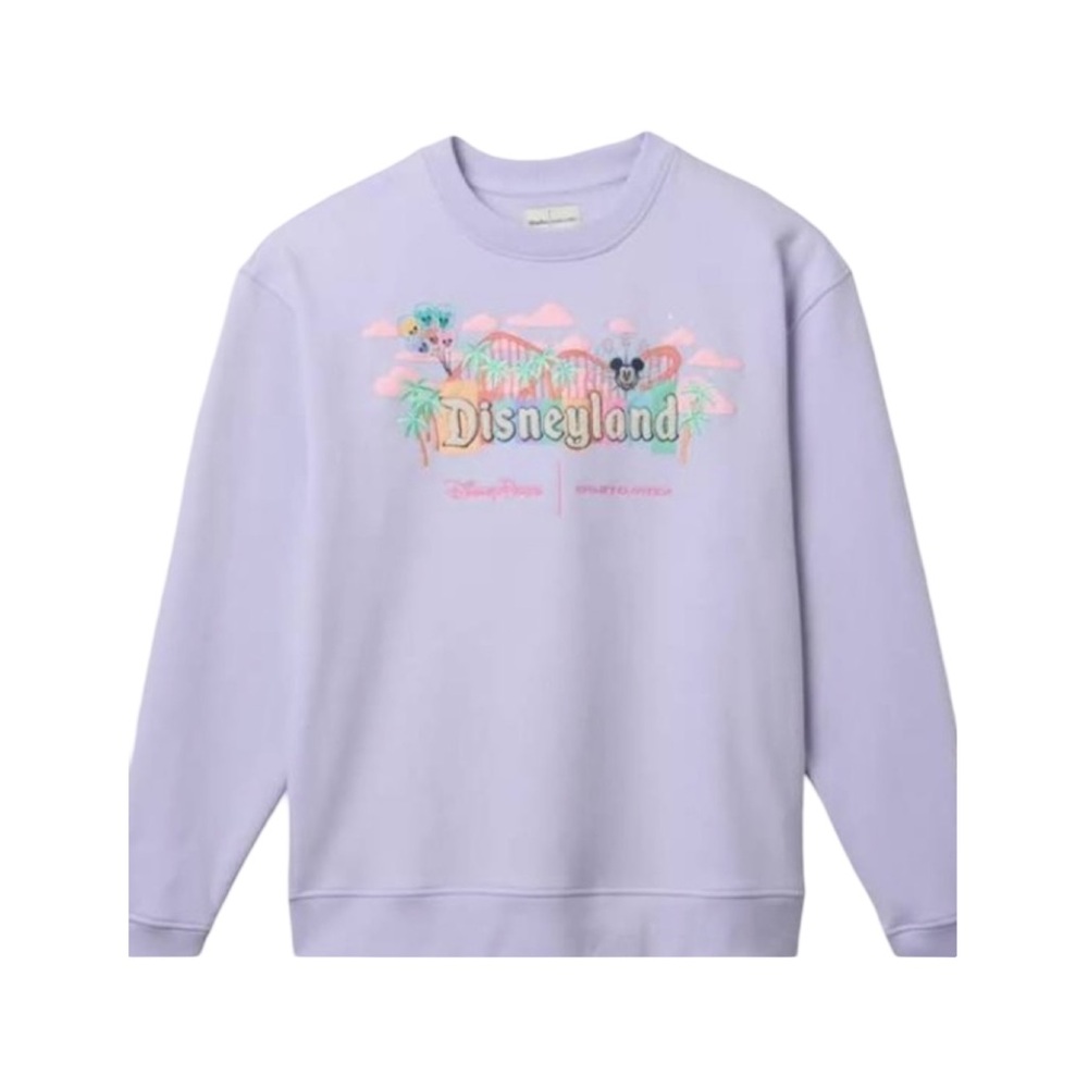 Disney Parks x Stoney Clover Lane
Disneyland Marquee Lavender Crewneck Sweater